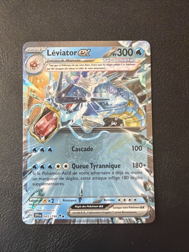 Carte pokemon leviator - carte, ex