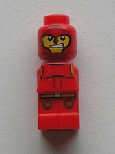LEGO Red Microfigure Minotaurus Gladiator Ref 85863pb017 Gear G3861 G3841 