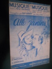 ancienne partition musique musique