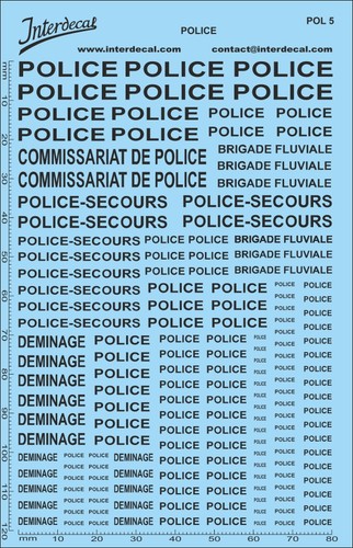 Police française 43 - 5, 1/43