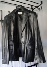 Veste en cuir Nappa made in