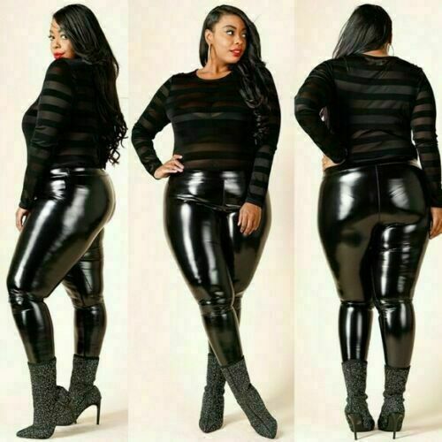 Women plus size pvc latex - size,