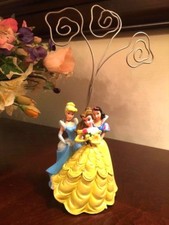 A Disney Princesses Office Desk Note/Picture Holder Cinderella Snow White Belle
