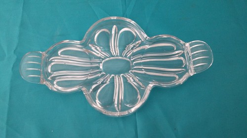 Ancien plateau plat - plateau, verre