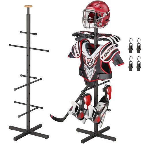 Hockey gear drying rack - gear, rack,