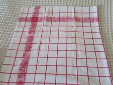 NAPPE  VINTAGE COTON ROUGE ET