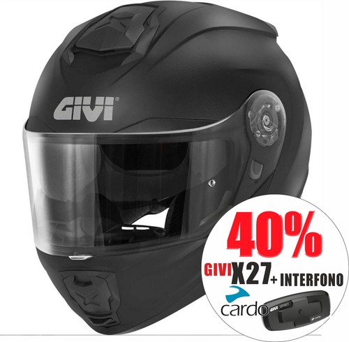 Casque modulable givi x27 noir - casque,