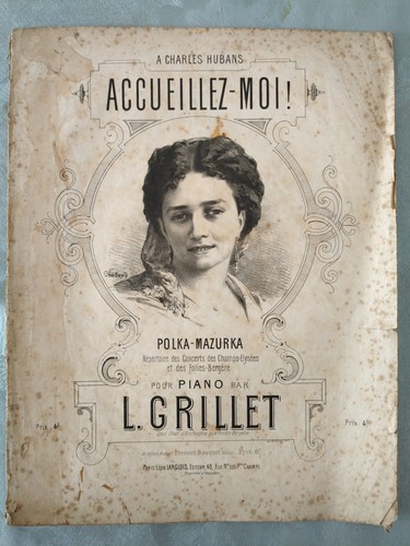 Partition ancienne pour - , piano