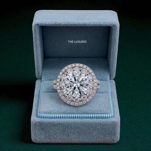 Bague platine gros diamant - bague,