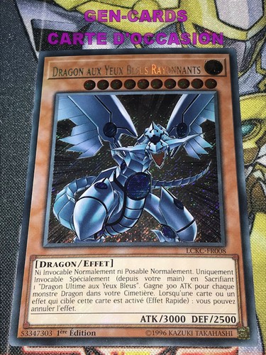 Carte dragon aux yeux - aux,