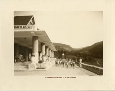 Cl. Auclair. France, La Bourboule, Le Parc d'Enfants Vintage print.  Tira