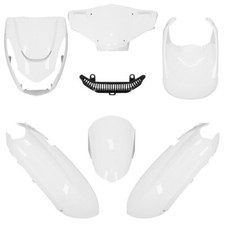 Kit carénage pour scooter Peugeot 50 Kisbee à partir de 2010 blanc brillant