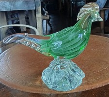 Grande Figurine Ancienne Verre