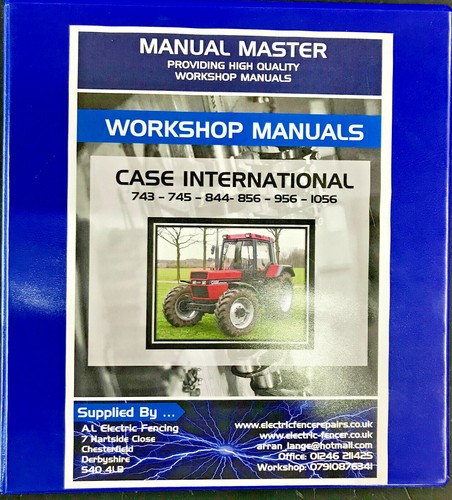 Case atelier manuel 743 745 - case,