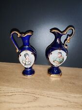 Paire Ancien  carafe à