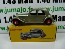 DT233 Voiture 1/43 réédition DINKY TOYS DeAgostini : CITROEN Traction 11 BL 24N