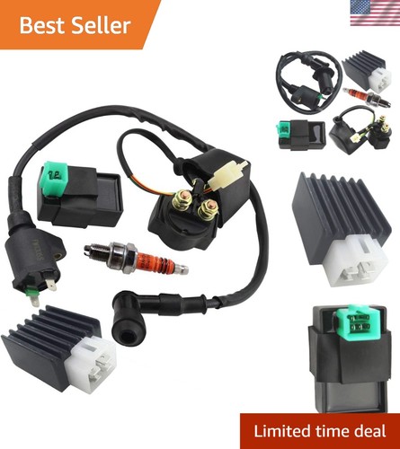 Complete ignition coil and - complete,