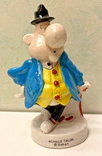 Fève Géante BD Achille Talon Vintage 1999 Prime galette Super U Porcelaine 15cm