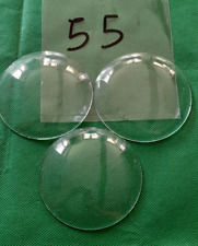 VERRE ROND BOMBÉ Ø± 90,5 mm