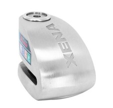 Antivol bloque disque xena xx10 avec alarme sonore d.10mm inox (classe sra)