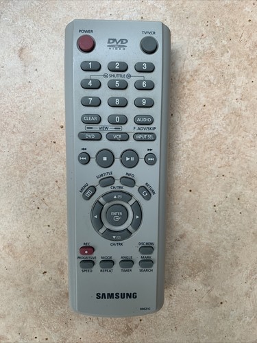 Samsung 00021c dvd vcr remote - samsung,