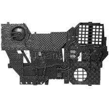 KTOD11 GRANDE PLATEFORME DECORS ORK KT OCTARIUS WARHAMMER 40000 BITZ W40K A2