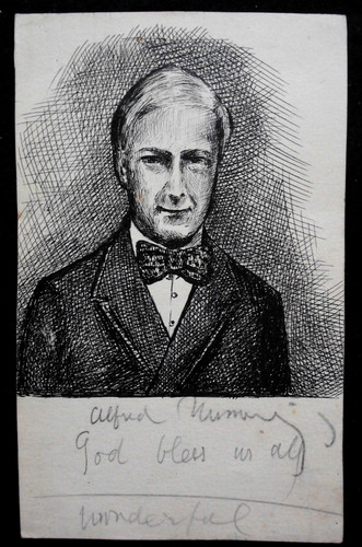 Hand signed alfred munnings - hand,