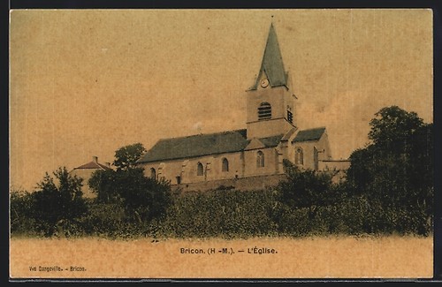 Cpa bricon eglise - l´eglise,