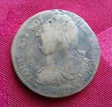 2 Sols 1793 an 4 .R. Louis XVI type François