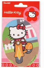 Ecusson HELLO KITTY chat scooter 10.5x8 cm