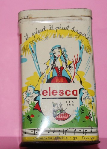 Ancienne boîte publicitaire - ancienne,