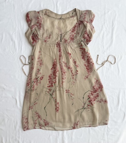 Robe fleurs rose ikks - robe, fluide