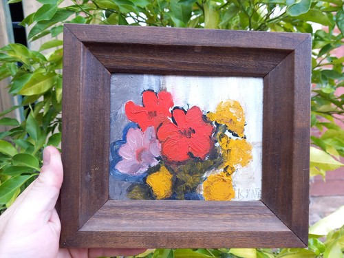 Kyne nature morte - morte, huile