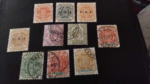 Timbres colonies britannique - timbres,