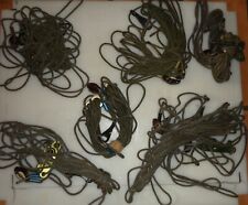 6 haubant antenne radio US Army  Vietnam porcelaine USA et 5 crochet Signal Corp