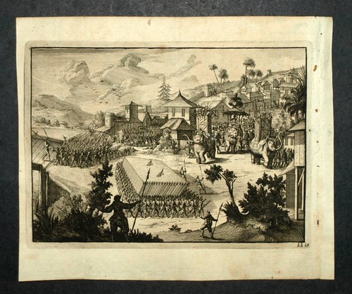 Voyage gravure van der 1707 - van, aa
