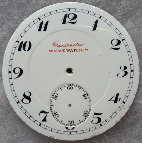 Cadran émaillé ancien montre