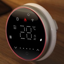 (Noir)WiFi Sans Fil Thermostat