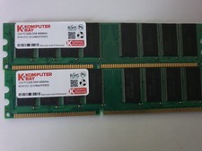 Komputer Bay 2x1 Gb PC3200 DD 400 Mhz