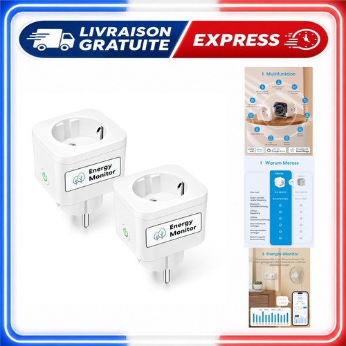 Meross prise connectée - connectée, wifi