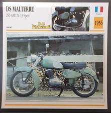 Carte moto DS MALTERRE 250 AMC M-13 SPORT Atlas motorbike