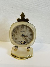 Pendulette De Voyage Lancel A Paris Très Rare 19ème siècle avec Nacre