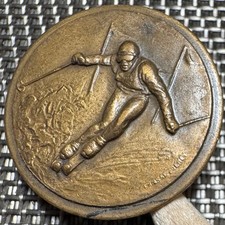 MÉDAILLE INSIGNE DE SKI