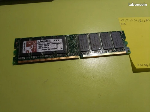 Barrette mémoire ram - ddr, 1go