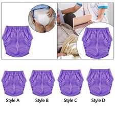 Couche-culotte anti-fuite pour adulte, lavable, à enfiler, pour incontinence