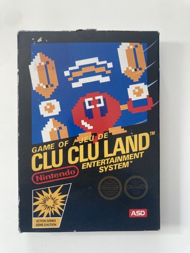 Clu land asd nintendo - clu, nes