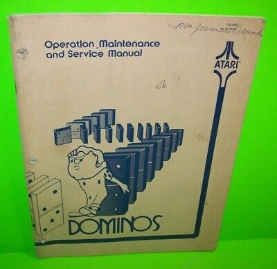 Atari dominos original video - atari,