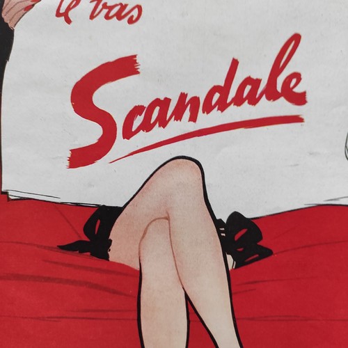 Original 1950s rené gruau - 1950s,