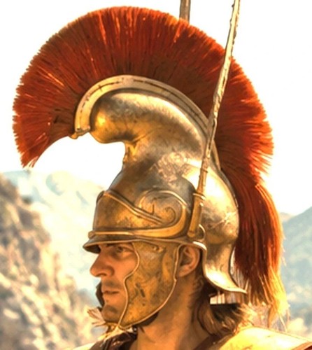 Casque troy achille - brad, pitt