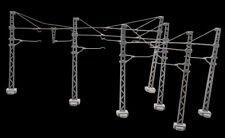 Train echelle O CATÉNAIRES  / jouet ancien